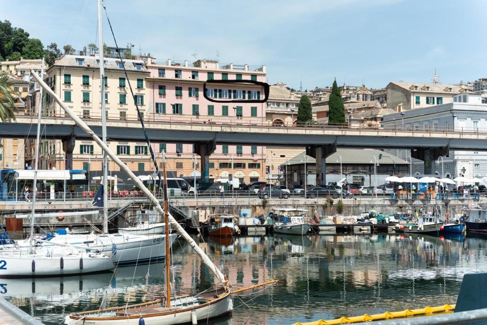 Port View Hotel Genova Eksteriør billede